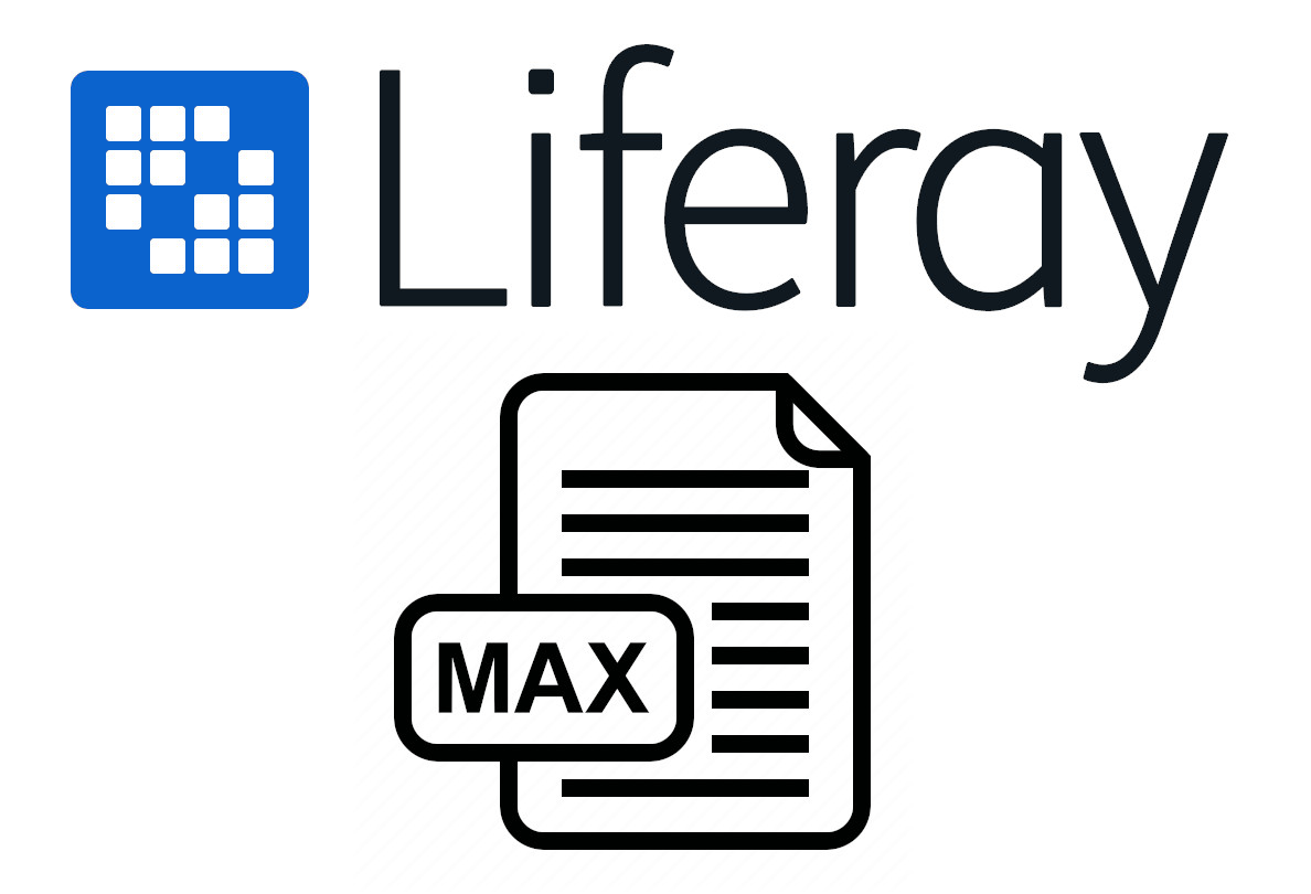 Como aumentar el tamaño permitido de subida en Liferay DXP